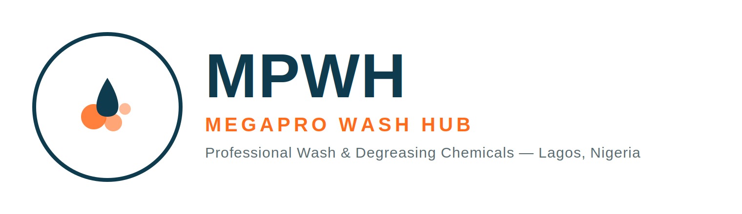 MegaPro Wash Hub brand banner